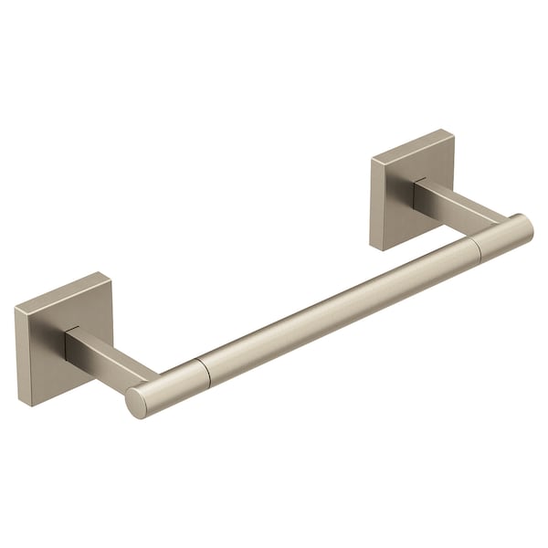 Moen Triva Brushed Nickel 9" Hand Towel Bar BP1886BN - main